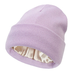 Satin Lined Anti Static Warm Wool Hat