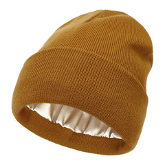 Satin Lined Anti Static Warm Wool Hat