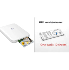 Color Photo Printer Portable Full Color Wireless Photo Printer USB Bluetooth Thermal Sublimation Printer