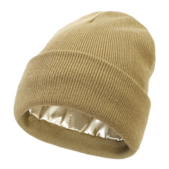 Satin Lined Anti Static Warm Wool Hat