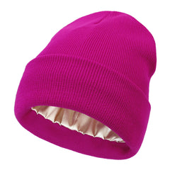 Satin Lined Anti Static Warm Wool Hat